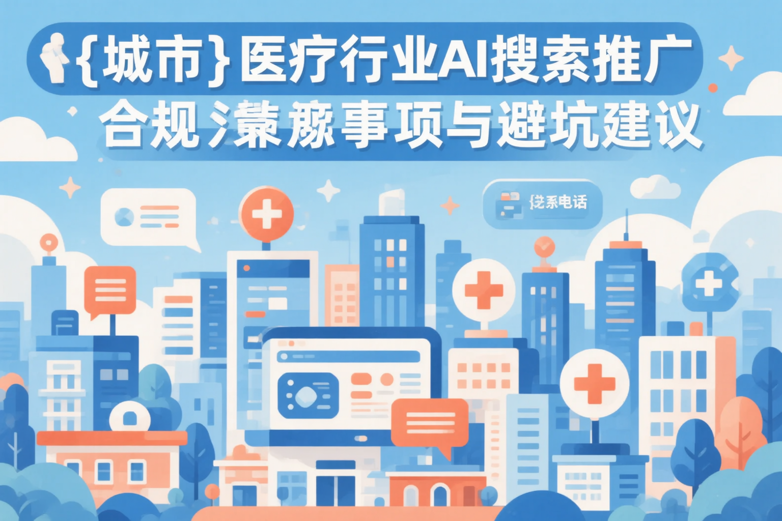 楚雄医疗行业AI搜索推广合规注意事项与避坑建议