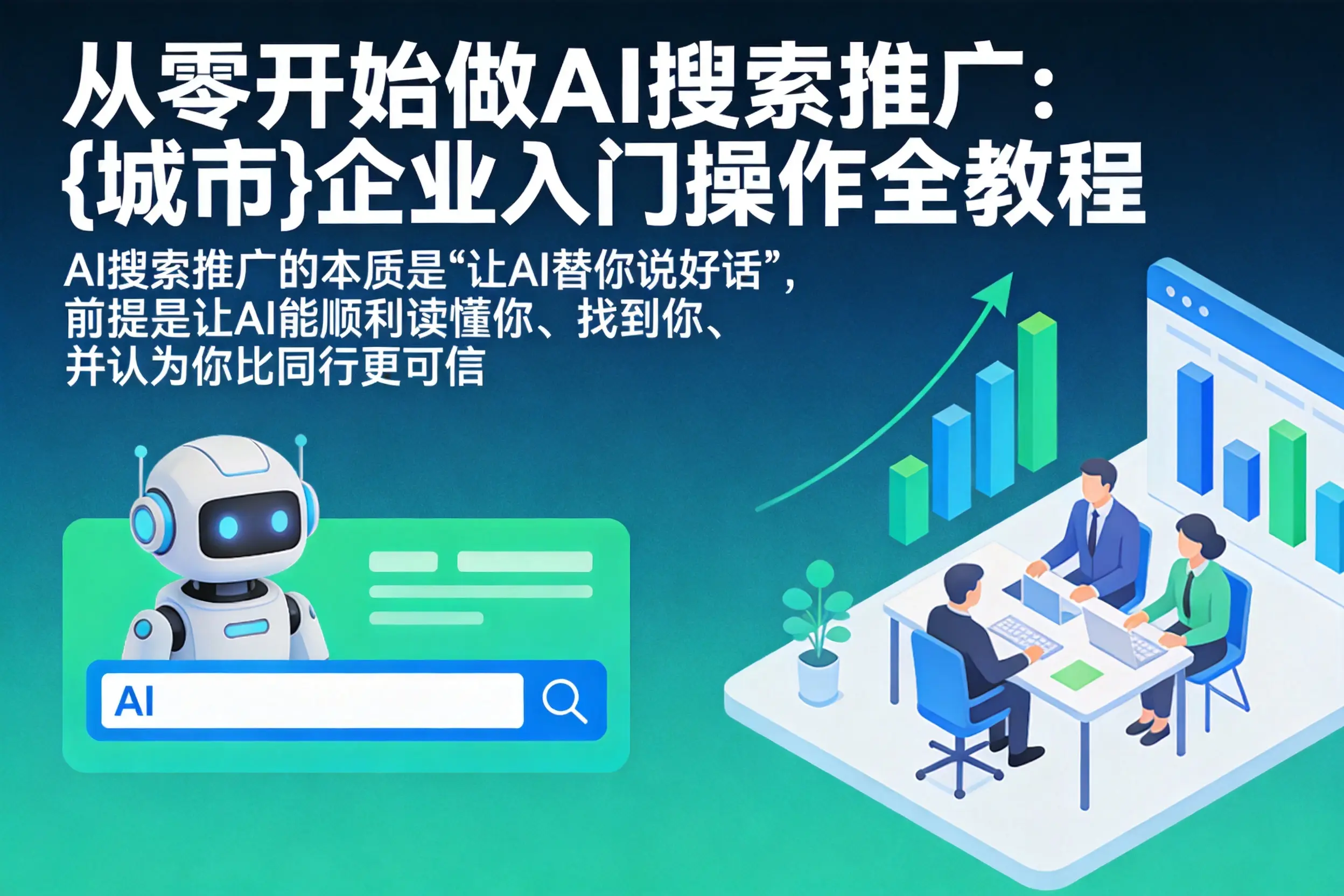 从零开始做AI搜索推广：楚雄企业入门操作全教程