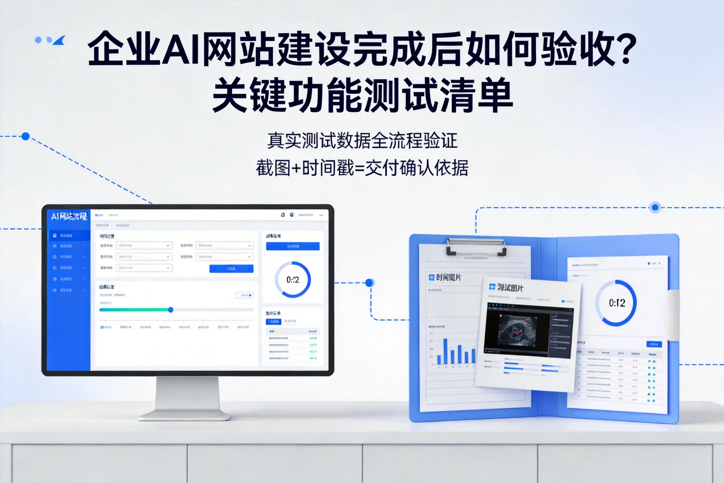 楚雄企业AI网站建设完成后如何验收？关键功能测试清单
