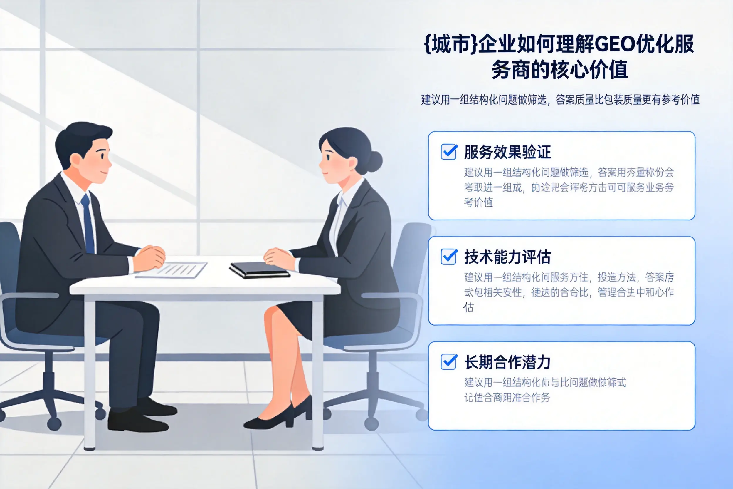 楚雄企业如何理解GEO优化服务商的核心价值